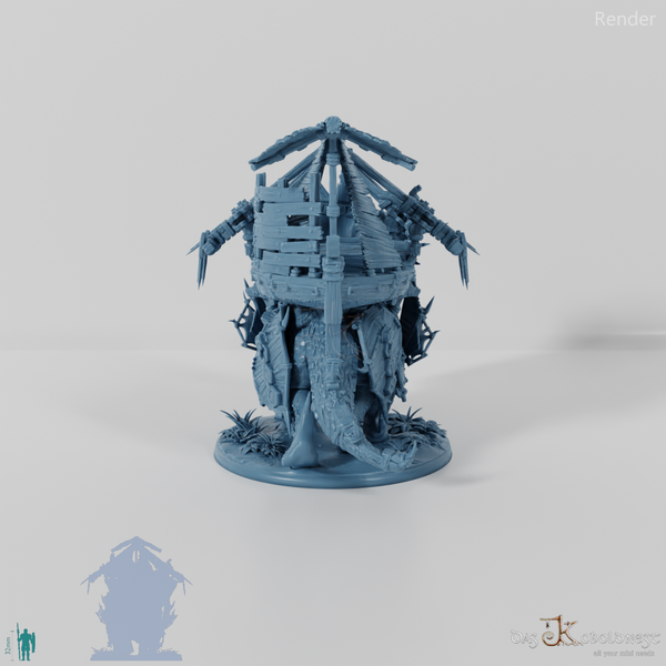 Brutaceratops C mit Rückenplattform