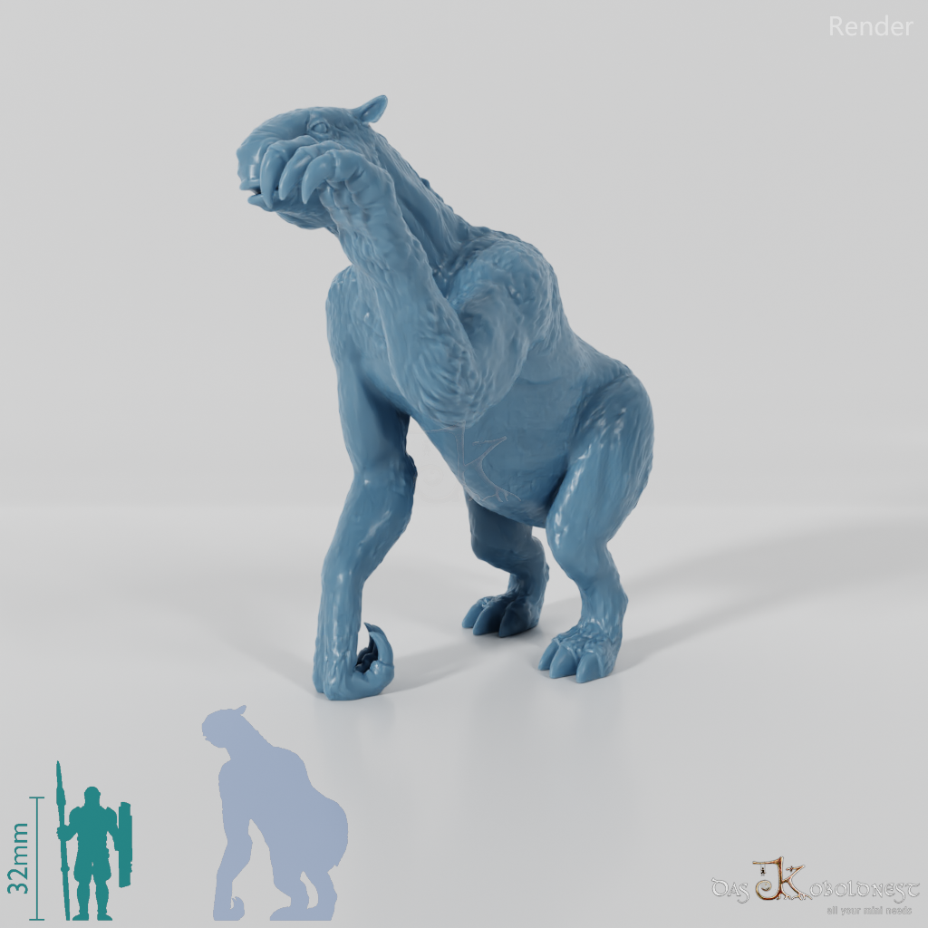 Chalicotherium 04 - StoneAxe Miniatures