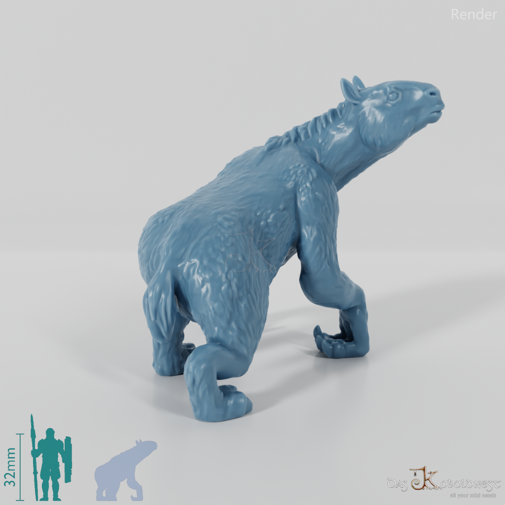 Chalicotherium 06 (Juvenile) - StoneAxe Miniatures