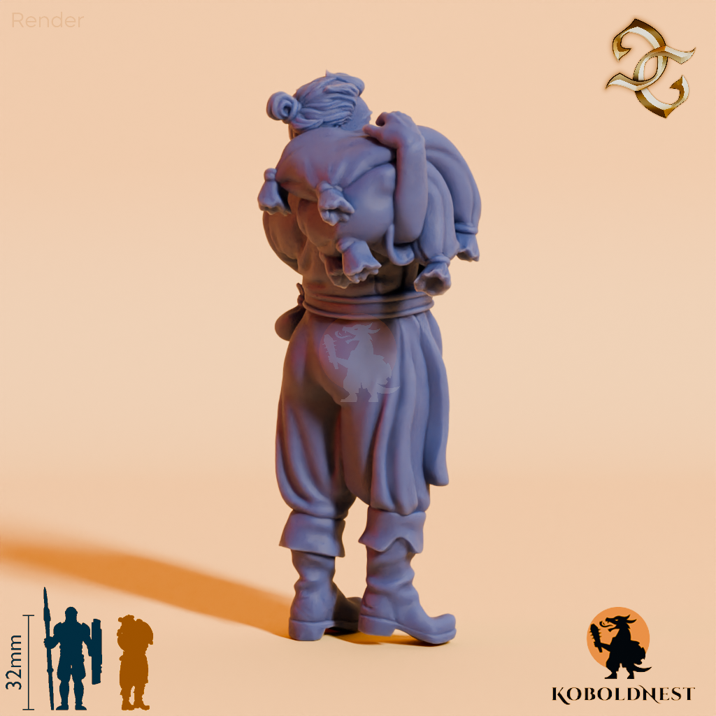 Charlie Carry, Junger Müller