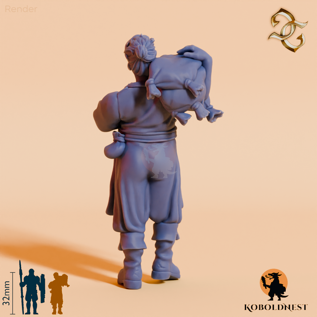 Charlie Carry, Junger Müller