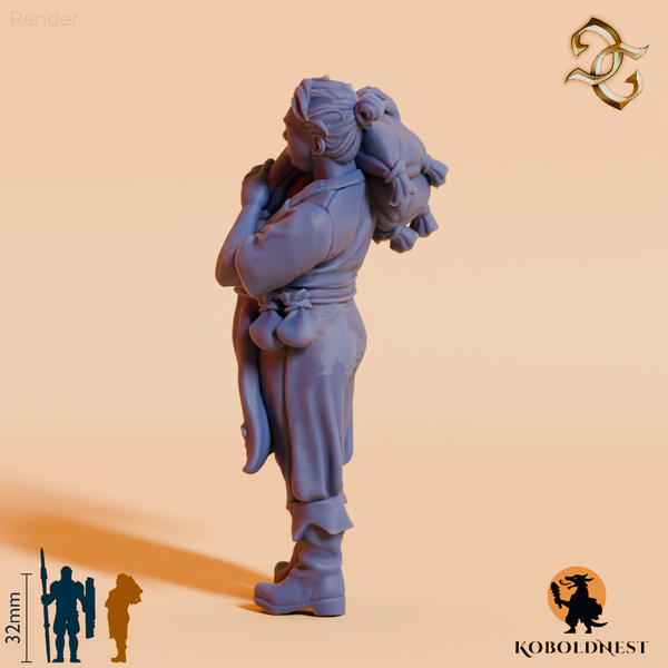 Charlie Carry, Junger Müller