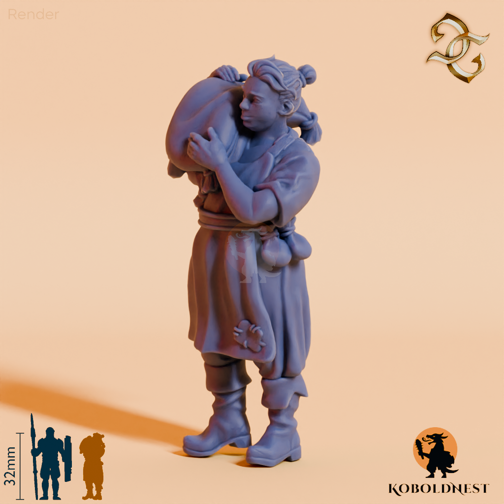 Charlie Carry, Junger Müller