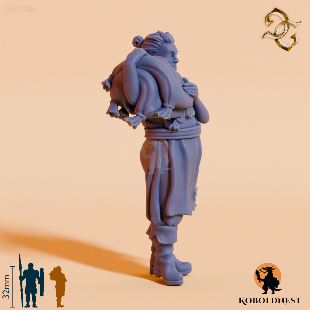 Charlie Carry, Junger Müller