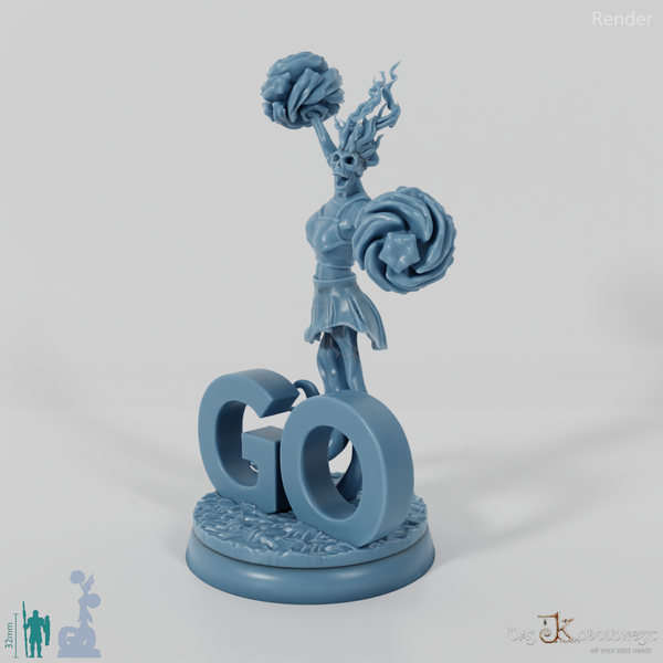 Graveyard Fantasy Football Team - Cheerleaders 01