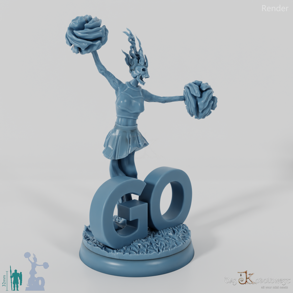 Graveyard Fantasy Football Team - Cheerleaders 01