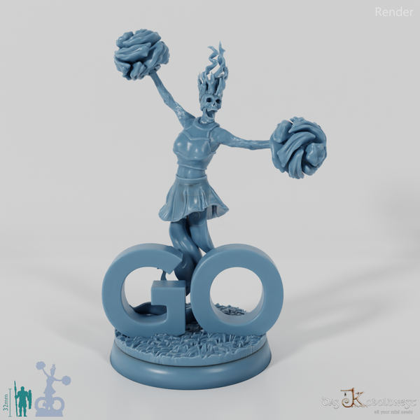 Graveyard Fantasy Football Team - Cheerleaders 01