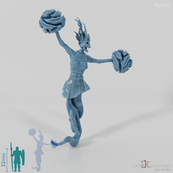 Graveyard Fantasy Football Team - Cheerleaders 01