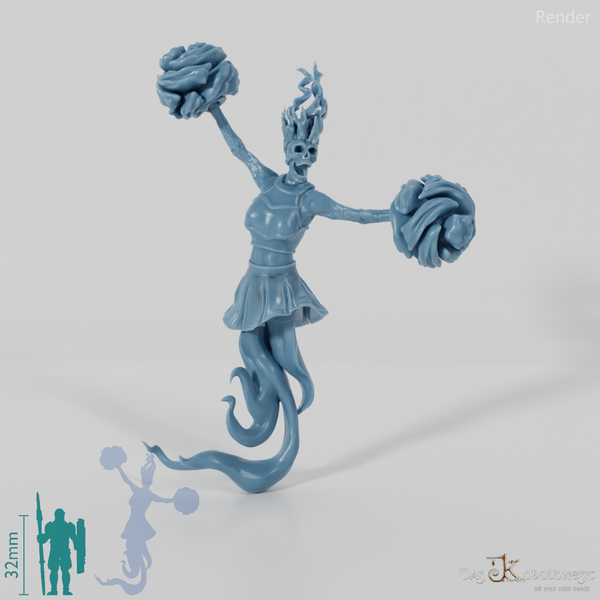 Graveyard Fantasy Football Team - Cheerleaders 01