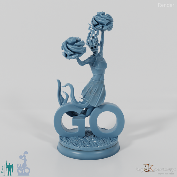 Graveyard Fantasy Football Team - Cheerleaders 02