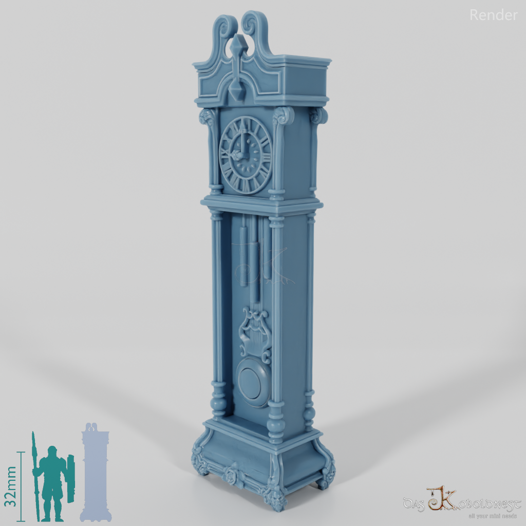 Large grandfather clock