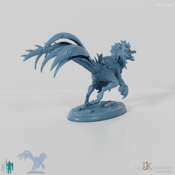 Sprintender Cockatrice 03 mit Sattel