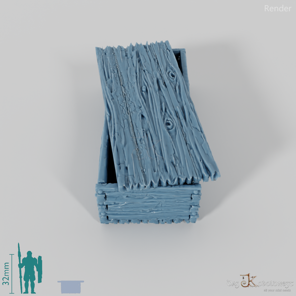 Sarg - Grober Holzsarg B1