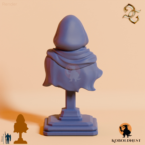 Büste - Cora Wingate, Wüstenschamanin