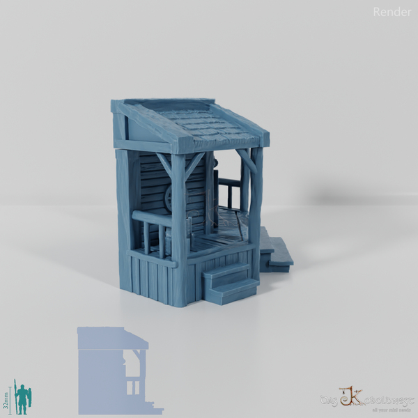 Halfling Cave Facade - Cowboy Main Entrance