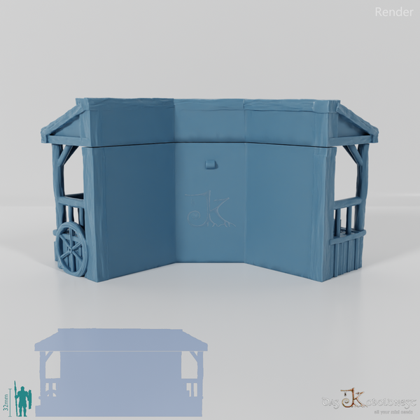 Halfling Cave Facade - Cowboy Main Entrance