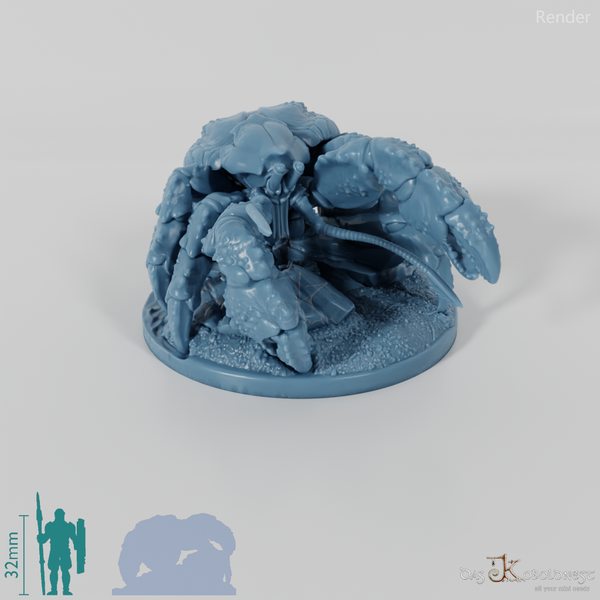 Scissorlock, gepanzerte Riesenkrabbe