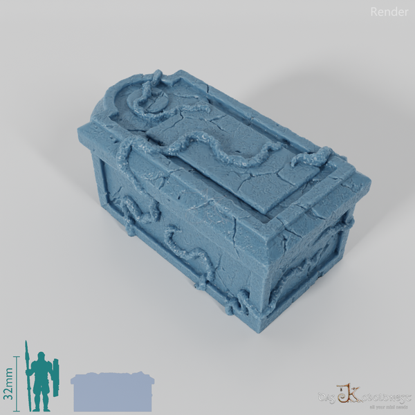 Grabmal - Verwittertes Grabmal 1