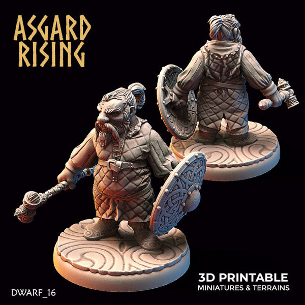 Dwarven Axeman (Gambeson) 01