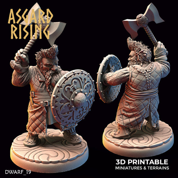 Dwarven Axeman (Gambeson) 04