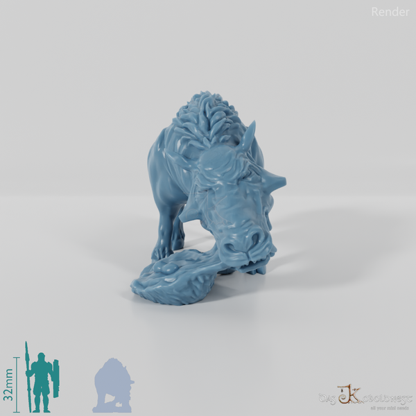 Daeodon 03 - StoneAxe Miniatures