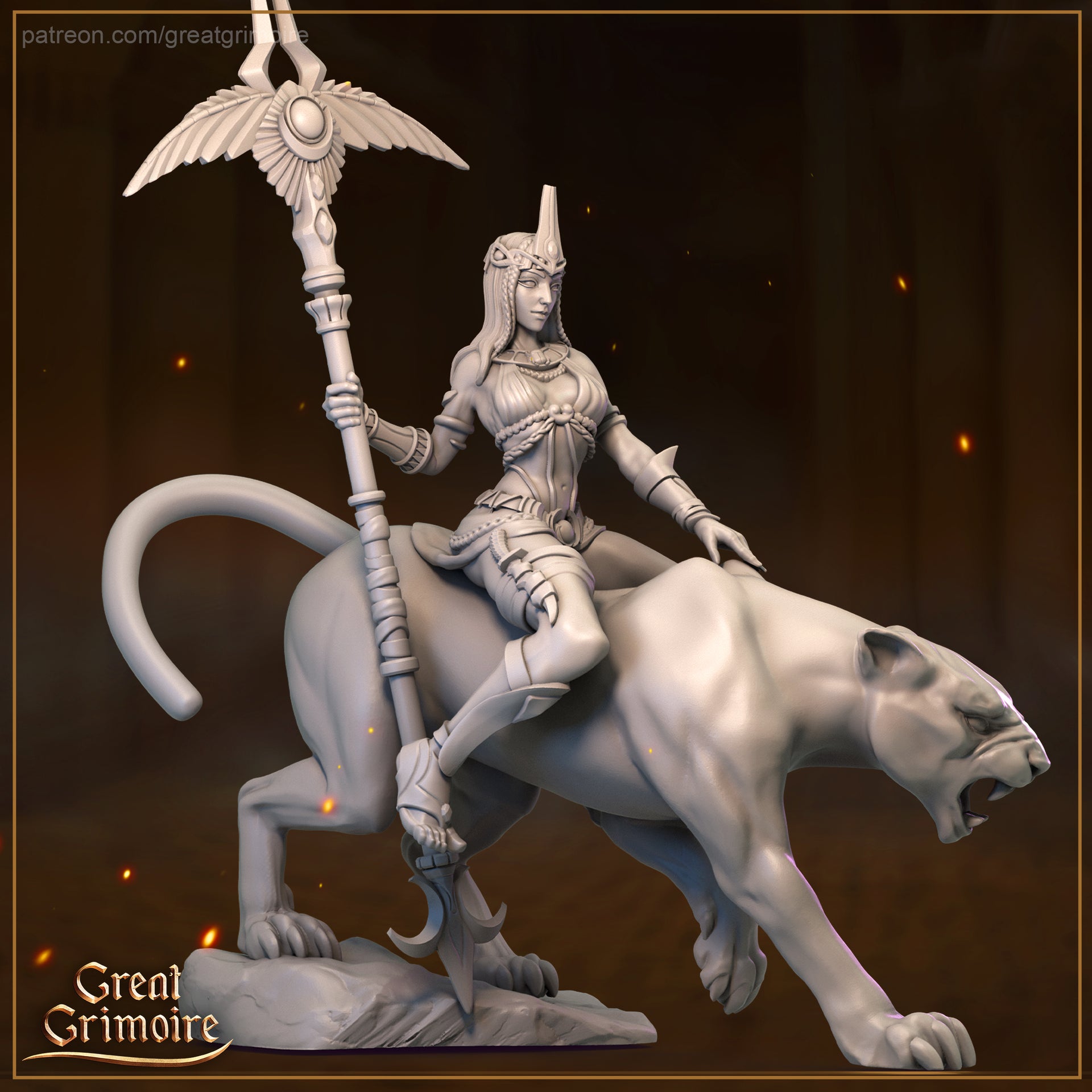 Dalia, Chosen of Selket on Panther