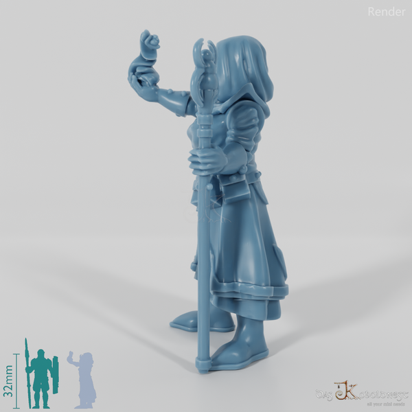 Dunkelelfen-Zauberwirkerin