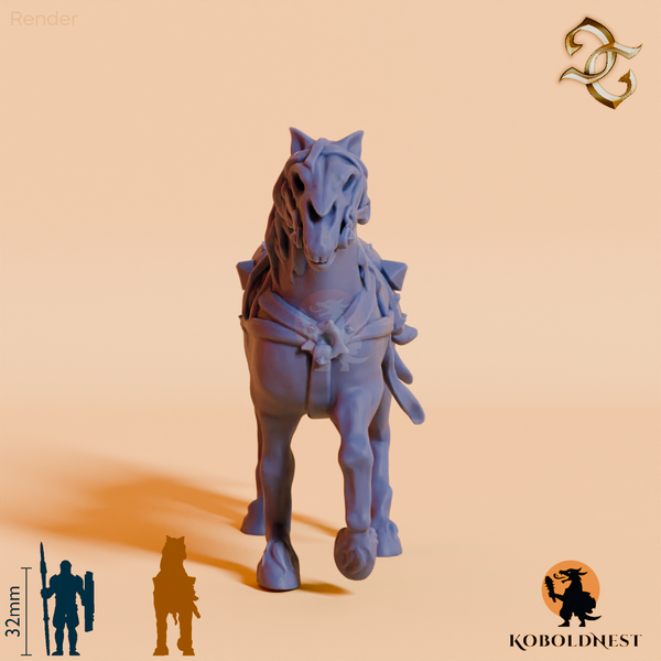 Untotes Kutschpferd L