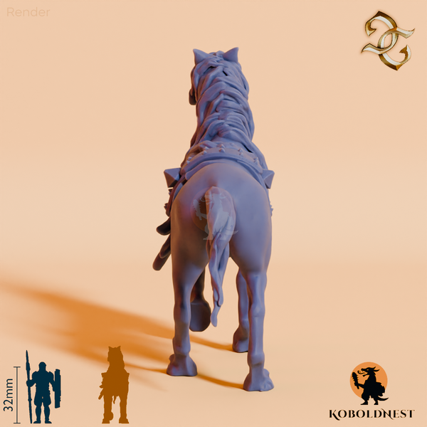 Untotes Kutschpferd L