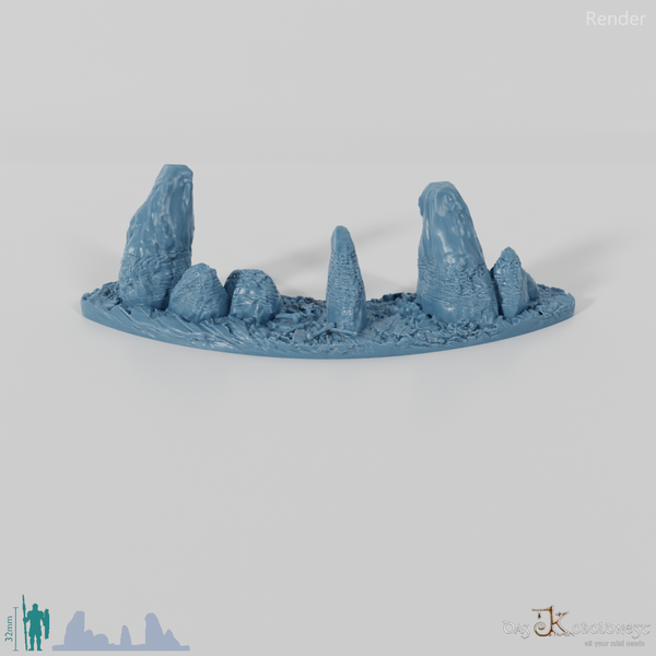 Kleiner Ritualkreis des Tiefenwalds - Segment A