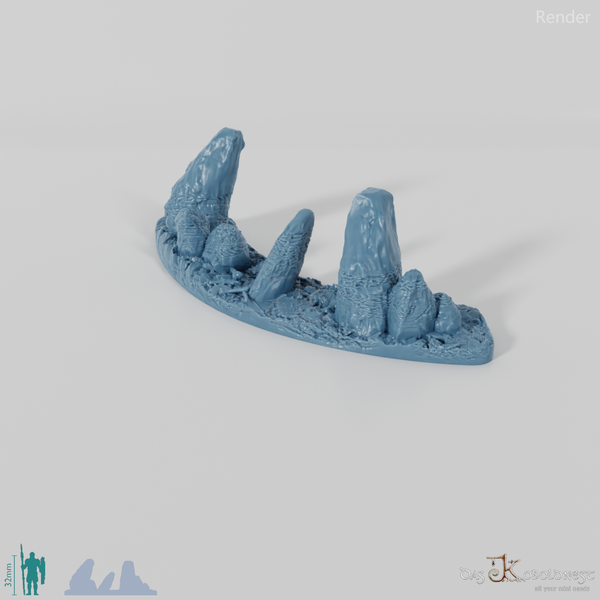 Kleiner Ritualkreis des Tiefenwalds - Segment A