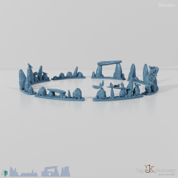 Great Deepwood Ritual Circle - Complete Stone Circle