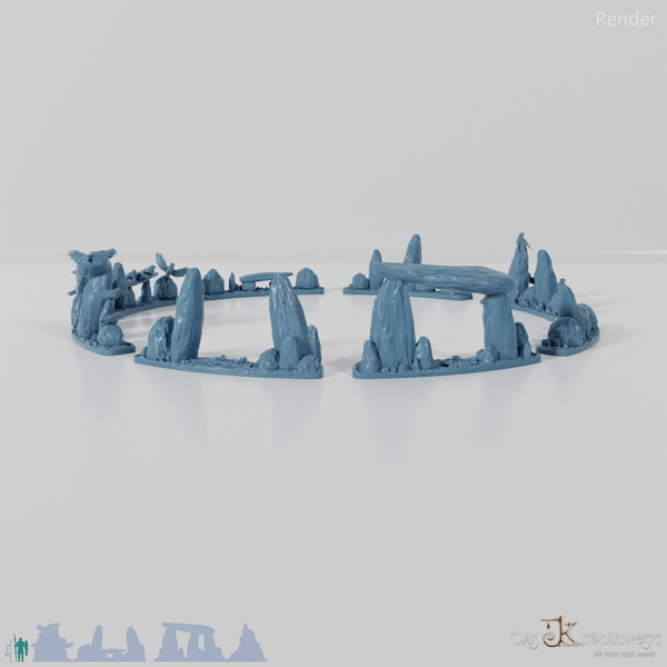 Great Deepwood Ritual Circle - Complete Stone Circle