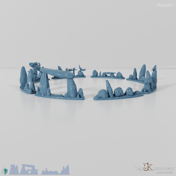 Great Deepwood Ritual Circle - Complete Stone Circle