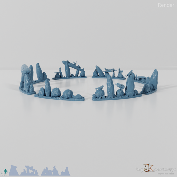 Great Deepwood Ritual Circle - Complete Stone Circle