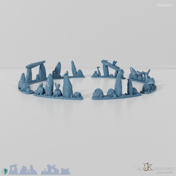 Great Deepwood Ritual Circle - Complete Stone Circle