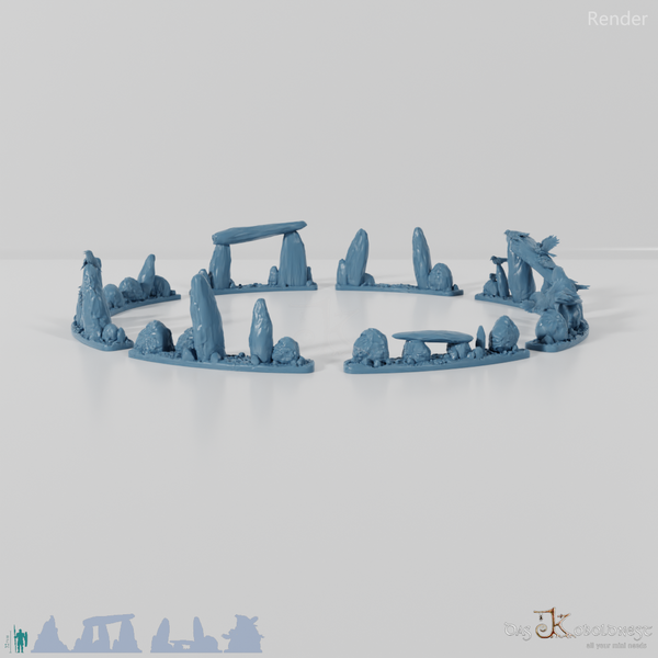 Great Deepwood Ritual Circle - Complete Stone Circle