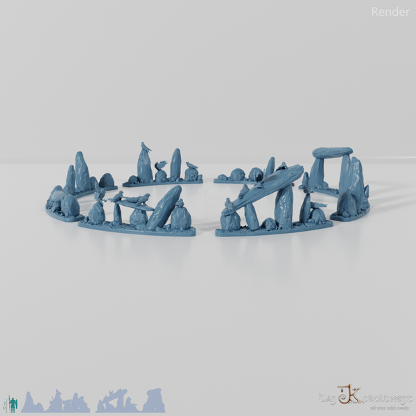 Great Deepwood Ritual Circle - Complete Stone Circle