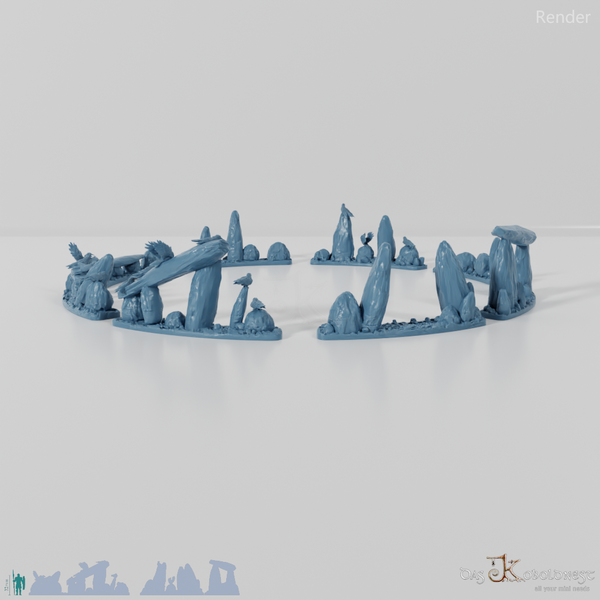 Great Deepwood Ritual Circle - Complete Stone Circle