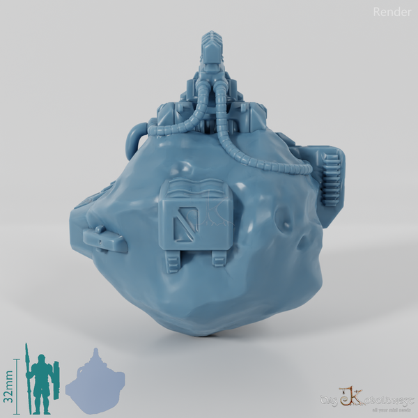 Asteroid defense gun