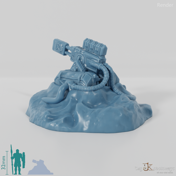 Planetary defense gun