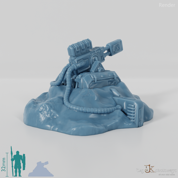 Planetary defense gun