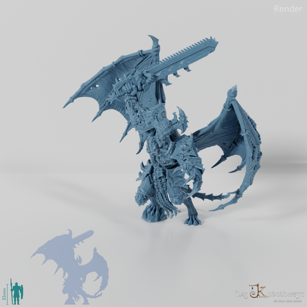 Void Horrors - Gladiator Demon Lord mit Kettenschwert