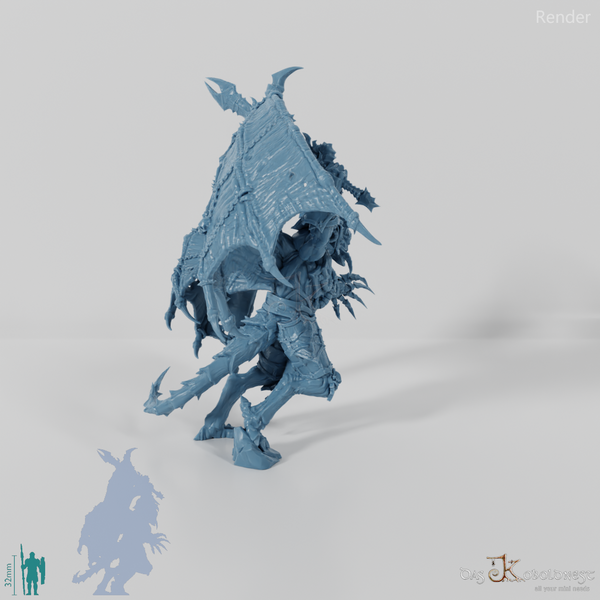 Void Horrors - Gladiator Demon Lord mit Schwert