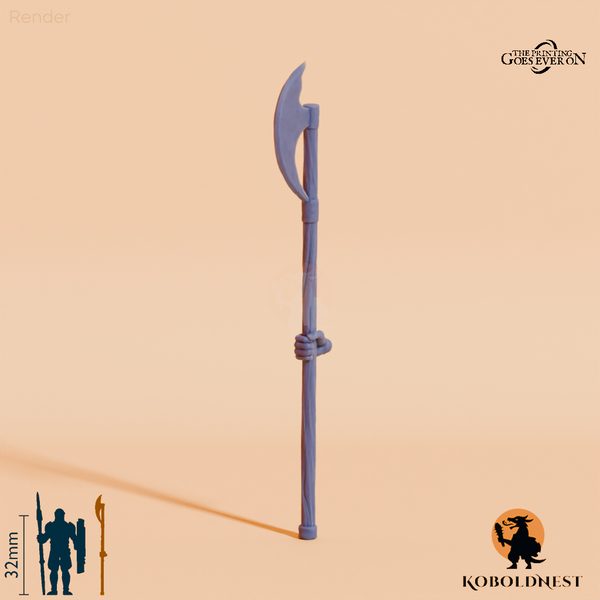 Wüstenclan-Berdysch mit Hand