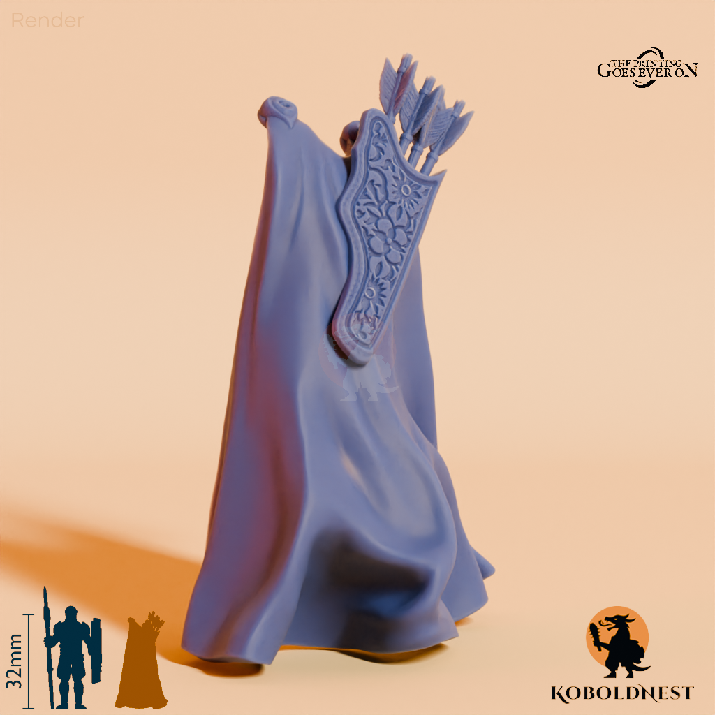 Wüstenclan-Umhang E mit Köcher