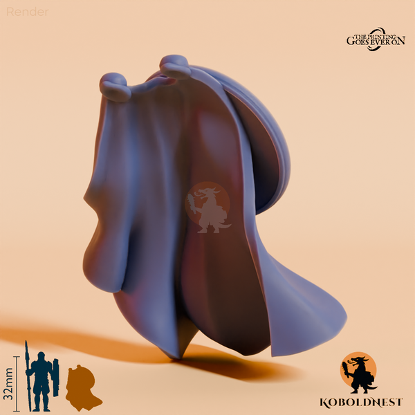 Wüstenclan-Umhang M mit Schild