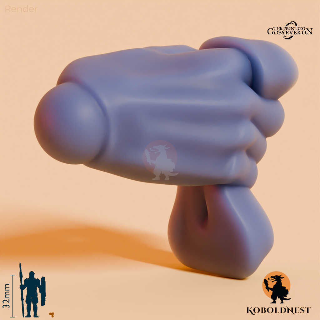 Wüstenclan-Hand mit Zügeln