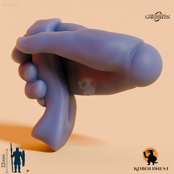 Wüstenclan-Hand mit Zügeln