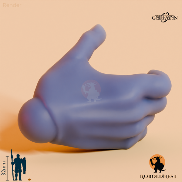 Wüstenclan-Hand, zugreifend